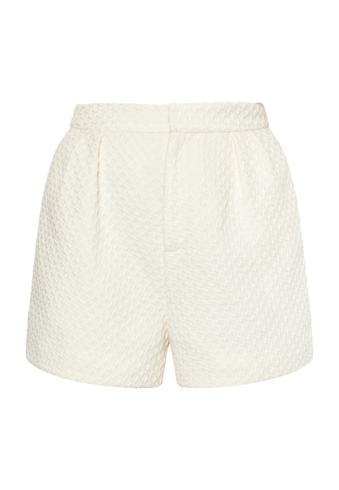 Faina Korte broek Dames wolwit - Image 1