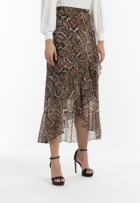 Faina midirok Dames beige slang - Image 3