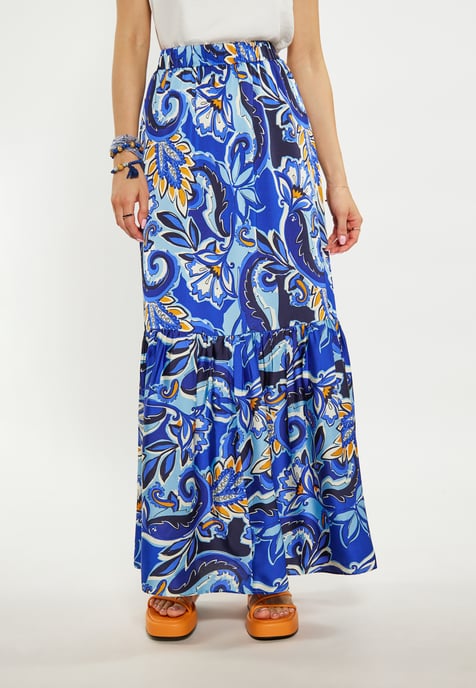 IZIA Rock Dames Blauw Veelkleurig - Image 3