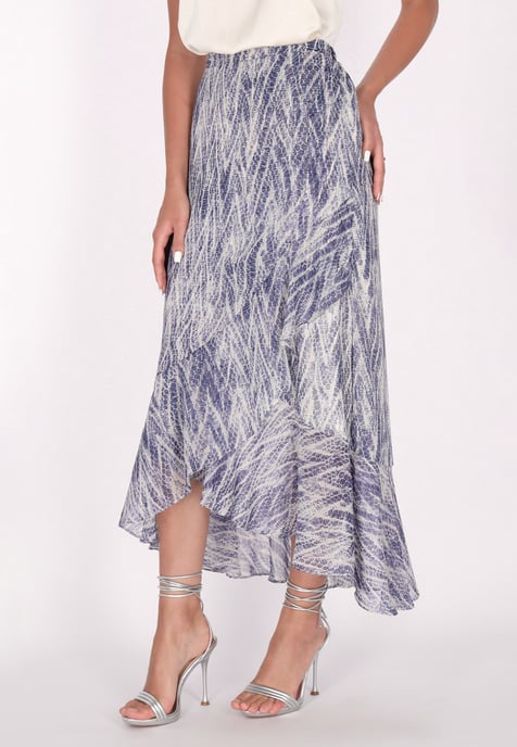 Faina Rock Dames Blauw Veelkleurig - Image 3
