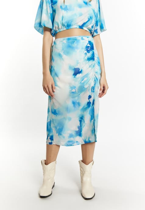 IZIA Rock Dames Blauw Veelkleurig - Image 3