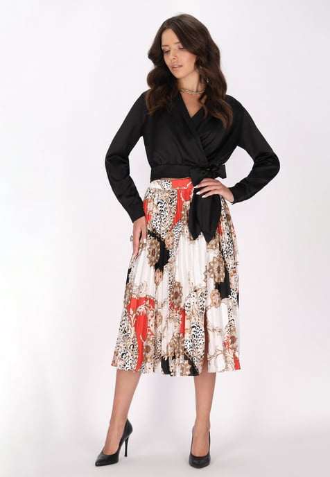 Faina rok Dames rood - Image 2