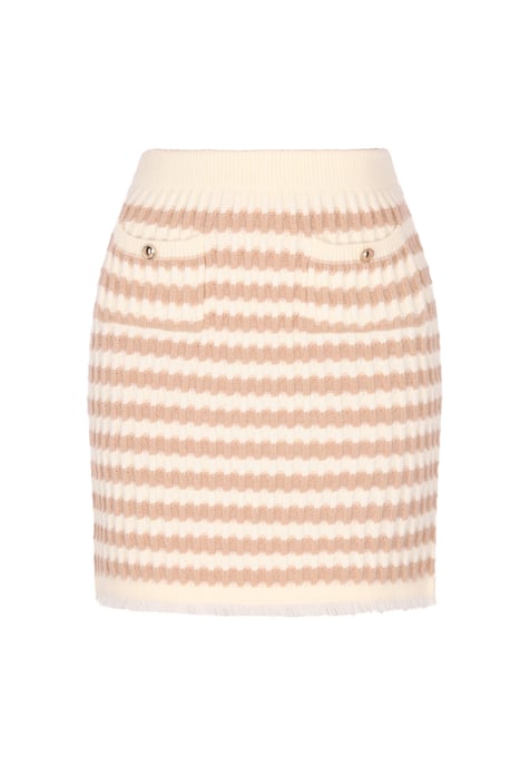 Faina Rock Dames beige/wol wit - Image 1