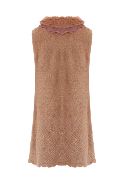 Faina Vest Dames Donkerroze roségoud - Image 2