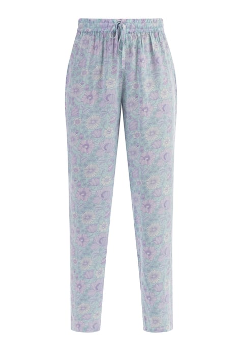 usha Stof broek Dames Turkoois Veelkleurig - Image 1
