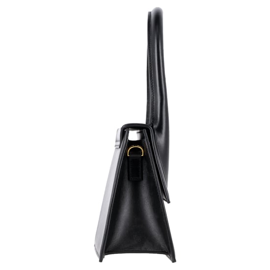 Jacquemus Le Grand Chiquito handtas met handvat in zwart leer - Image 2
