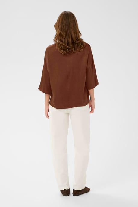 Blouse met korte mouwen SLMirabella Blouse met korte mouwen Loose fit - Image 1