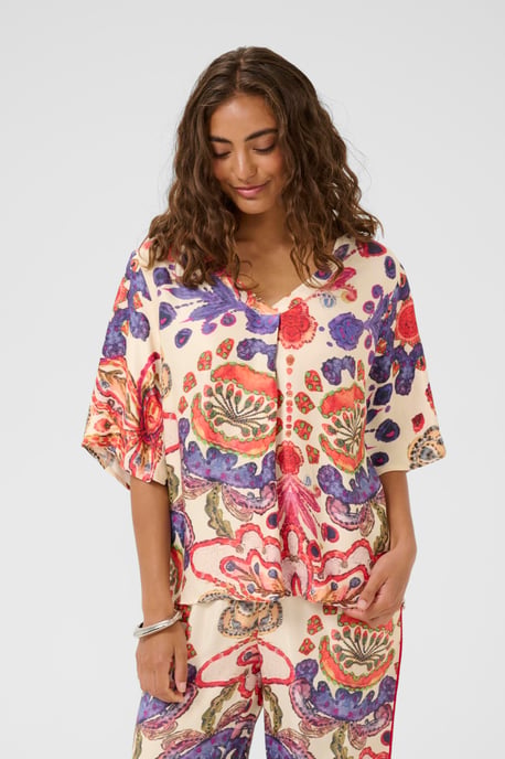 Blouse met korte mouwen CUmandy Blouse met korte mouwen Relaxed fit - Image 3