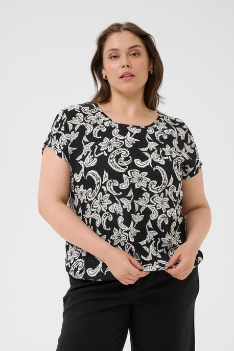 Blouse met korte mouwen KCami Blouse met korte mouwen Loose fit - Image 3