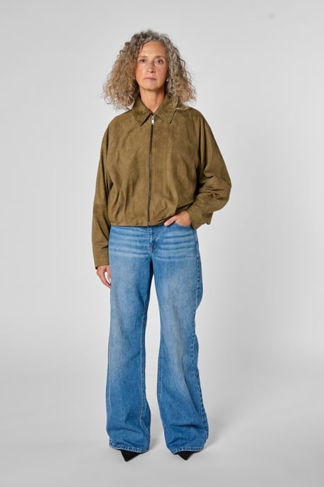 Leren jas MWPetra Leren jas Loose fit - Image 1