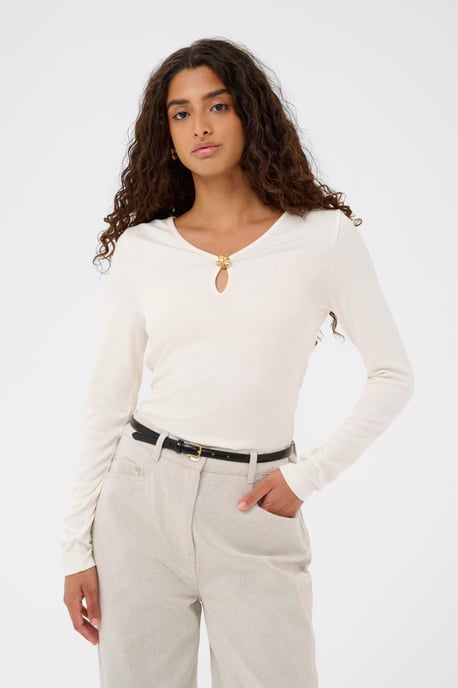 T-shirt met lange mouwen SLNaida T-shirt met lange mouwen Slim fit - Image 3