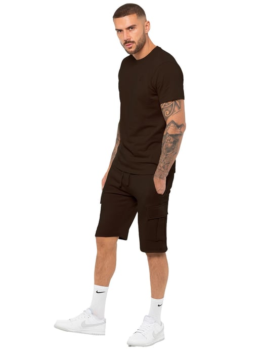 Enzo | Heren Trainingspak met T-Shirt en Korte Broek Set - Image 2