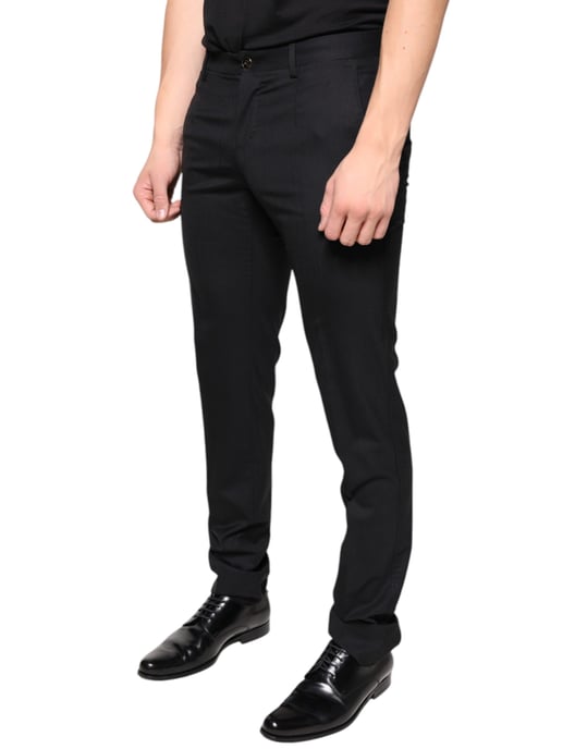 Klassieke Pas Broek Zwart - Image 3