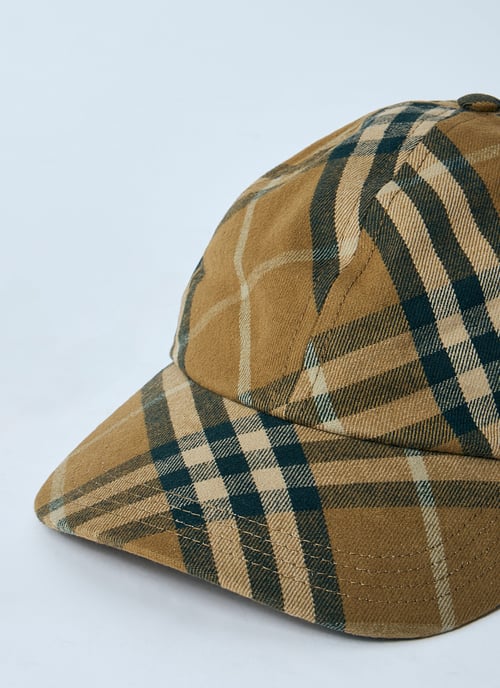 Burberry Check Katoenen Baseballpet - Image 2