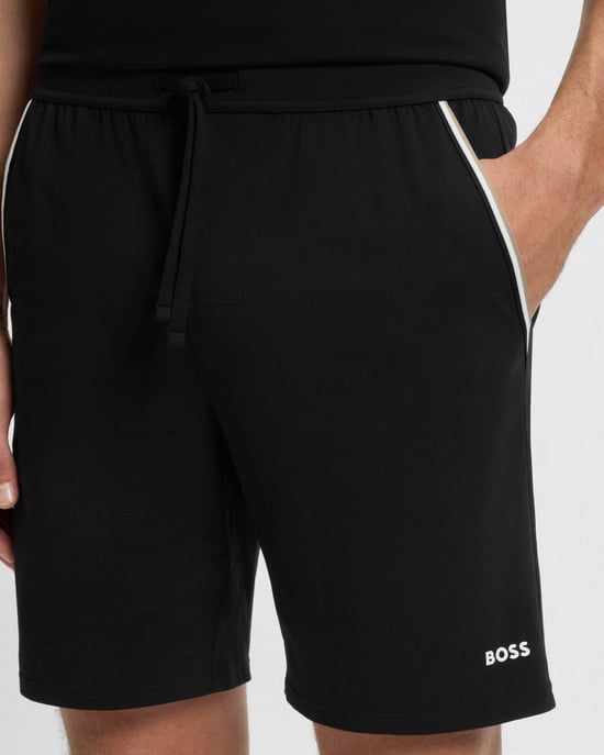 Boss Unique Shorts Black - Image 3