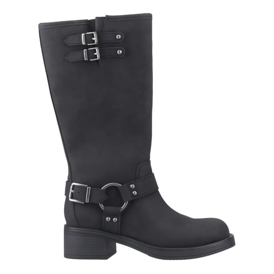 Rocket Dog Dames/Dames Nash Hoge Biker Laarzen (Zwart) - Image 3