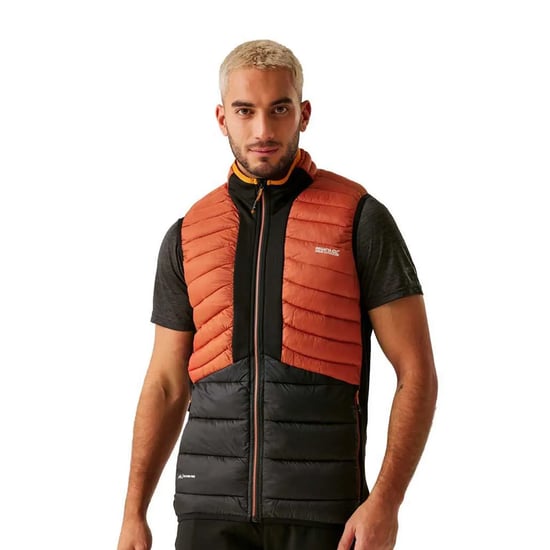 Regatta Heren Leedre Hybride Gilet (Roodoker/Zwart) - Image 4