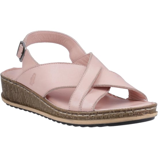 Hush Puppies Vrouwen/dames Elena Leren Wigsandaal (Blush) - Image 1