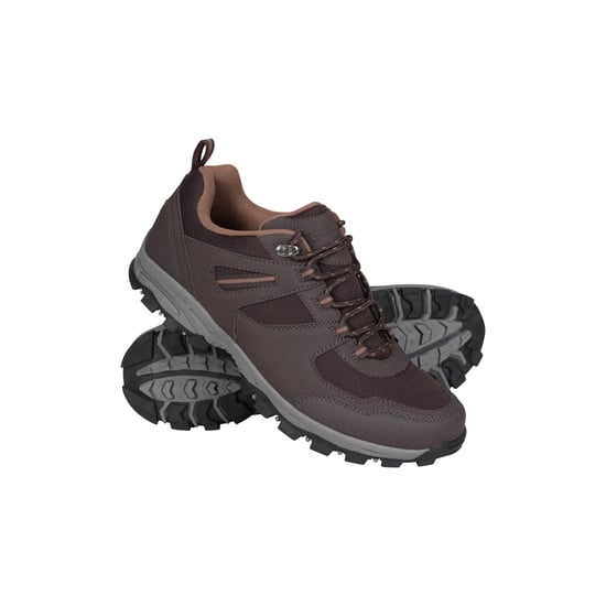 Mountain Warehouse Heren Mcleod Outdoor Breed Loopschoenen (Donkerbruin) - Image 1