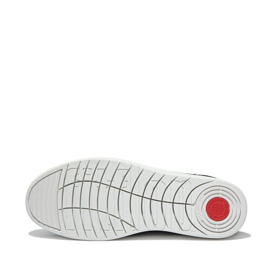 Fit Flop Dames Rally Crystal Gehaakte Sneakers (Zwart) - Image 5