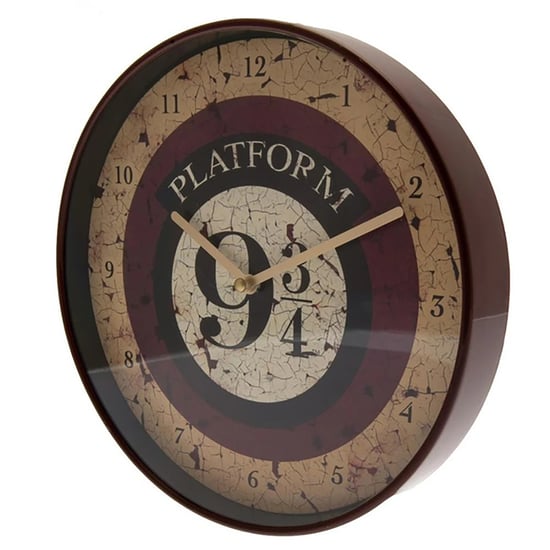 Harry Potter Platform 9 3/4 Wandklok (Crème/Bruin) - Image 2