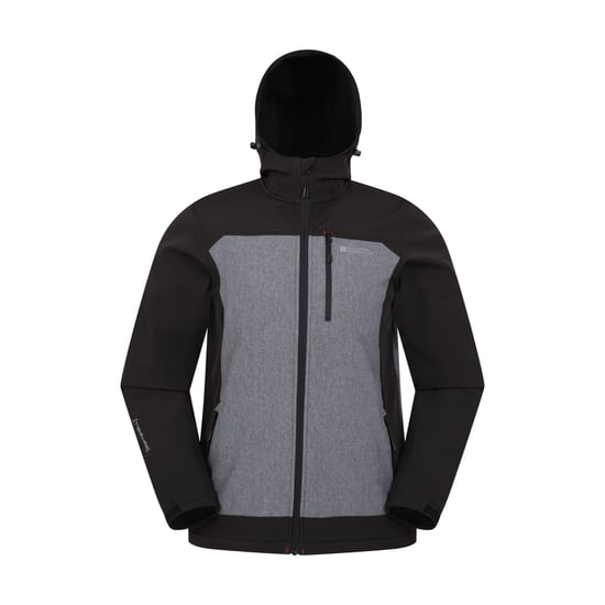 Mountain Warehouse Heren Illuminate II Soft Shell Jas (Donkergrijs) - Image 1