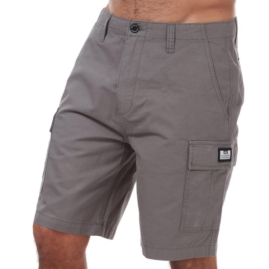 Weekend Offender Heren High Desert Cargo Korte Broek (Houtskool) - Image 1