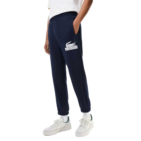 Lacoste Heren Biologisch Katoenen Joggingbroek (Marine) - Image 3