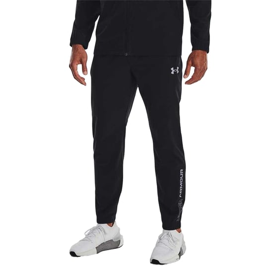 Under Armour Heren Geweven Joggingbroek (Zwart) - Image 3