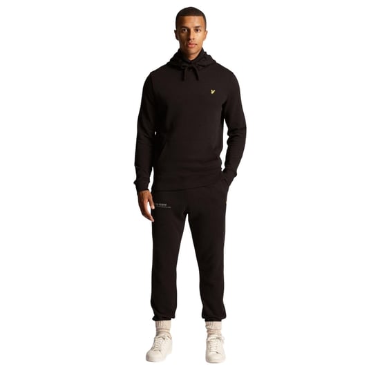 Lyle & Scott Heren Co-Ordinate Slim Joggingbroek met print (Zwart) - Image 4
