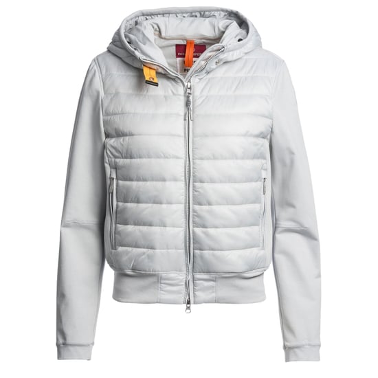 Parajumpers Caelie Misty White Hooded Jacket - Image 1