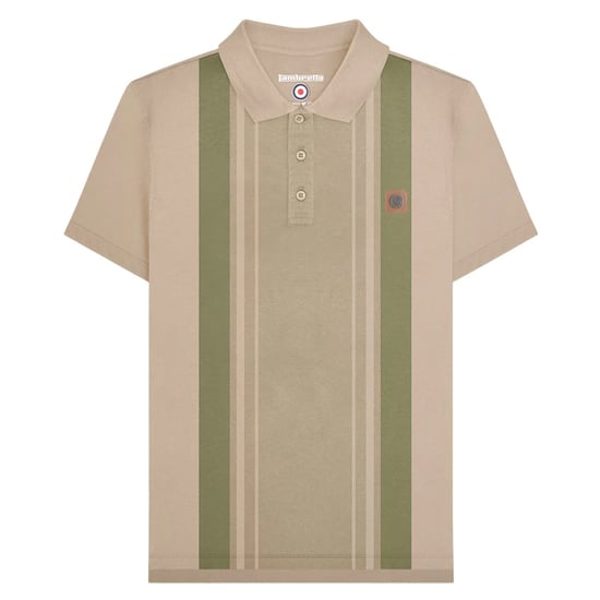 Lambretta Heren SS25 Klassiek Poloshirt (Steen) - Image 1