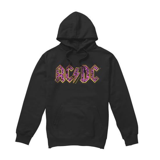 AC/DC Heren Animal Print Hoodie (Zwart) - Image 1