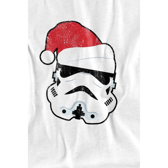 Star Wars Heren Stormtrooper Kerstman T-Shirt (Wit) - Image 2