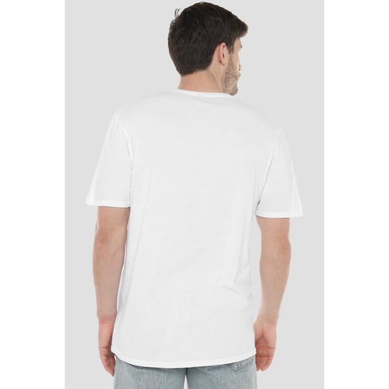 Star Wars Heren Stormtrooper Kerstman T-Shirt (Wit) - Image 4