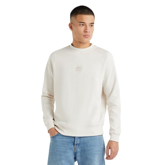Umbro Heren Logo Sweatshirt (Wit zand) - Image 1