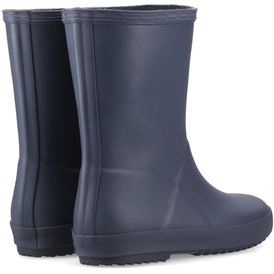 Hunter Kids First (Matte) Rubber Kinder Navy Standaard Wellington Boots - Image 2