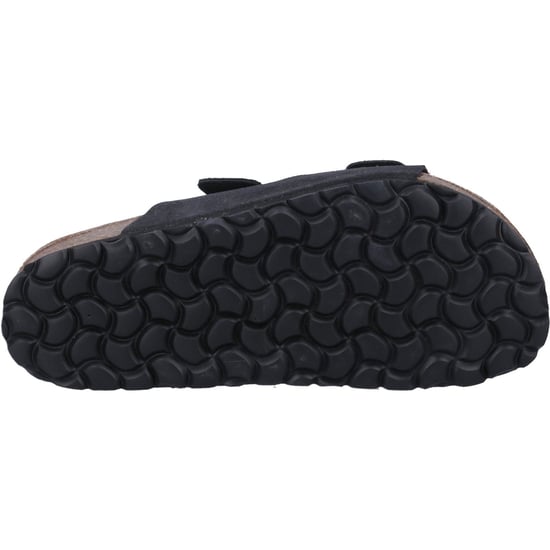 Hush Puppies Brixley Mule Suède Dames Zwarte Standaard Sandalen - Image 3
