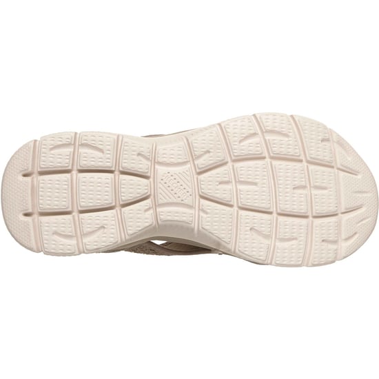 Skechers Summits Sweetly Evolved Textiel Dames Taupe Standaard Sandalen - Image 2