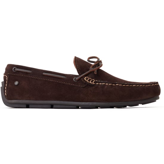 Base London Brooks Leren Herenschoenen in Gebrande Bruin Standaard Instappers - Image 5
