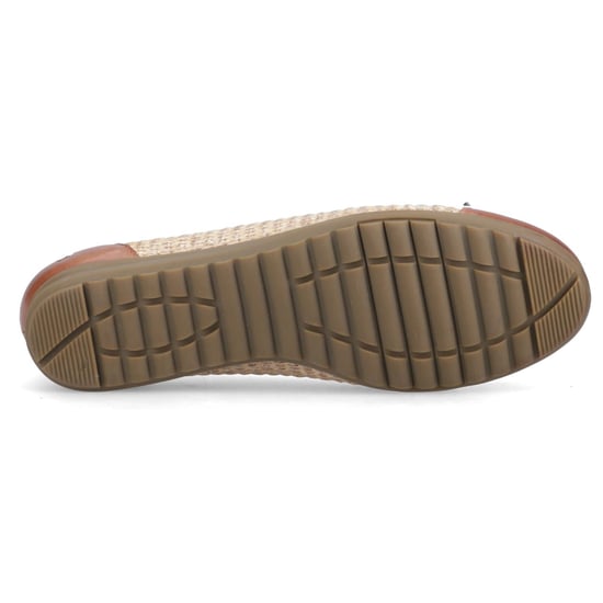 Hush Puppies Laurie Neuskap Leer Vrouwen Tan Standaard Ballerina's - Image 3