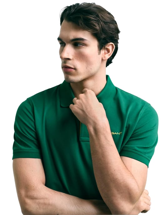 Gant | Heren piqué poloshirt - Image 3