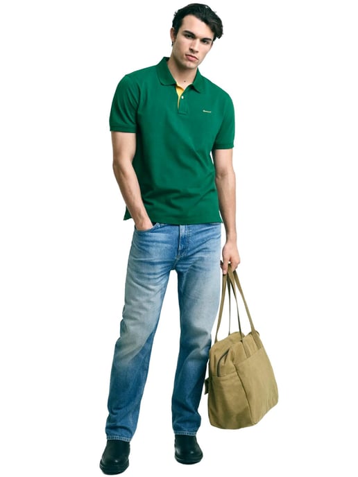 Gant | Heren piqué poloshirt - Image 5