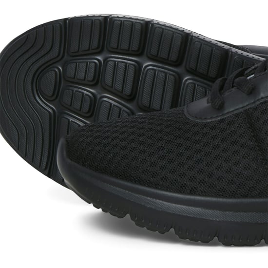 Jack & Jones Taylor Mesh Polyurethaan Heren Zwarte Standaard Sneakers - Image 4