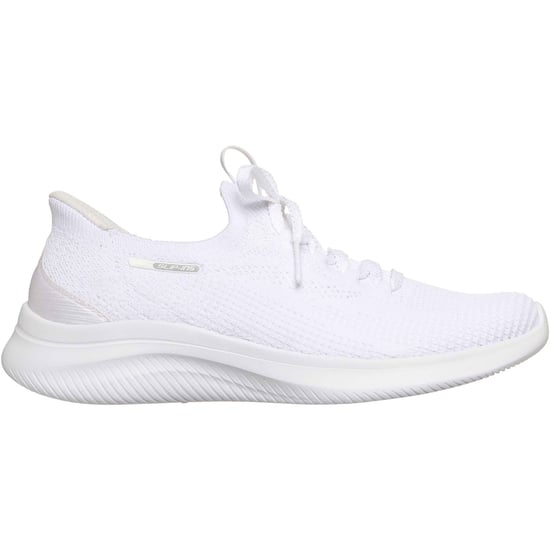 Skechers Ultra Flex 4.0 Textile Women's White Standard Trainers - Image 5