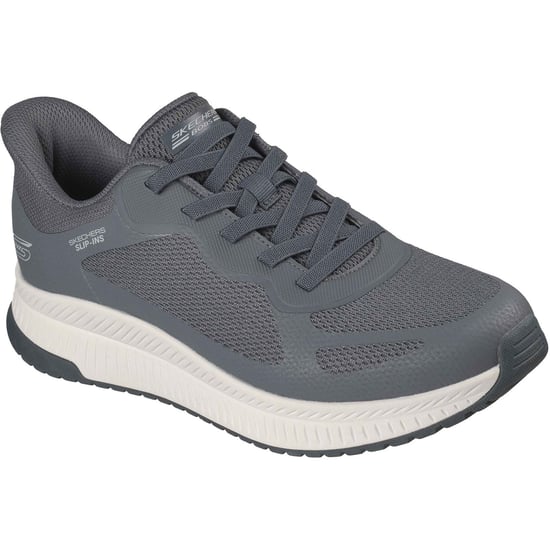 Skechers BOBS Sport Squad Chaos 4 Heren Charcoal Standaard Trainers - Image 1