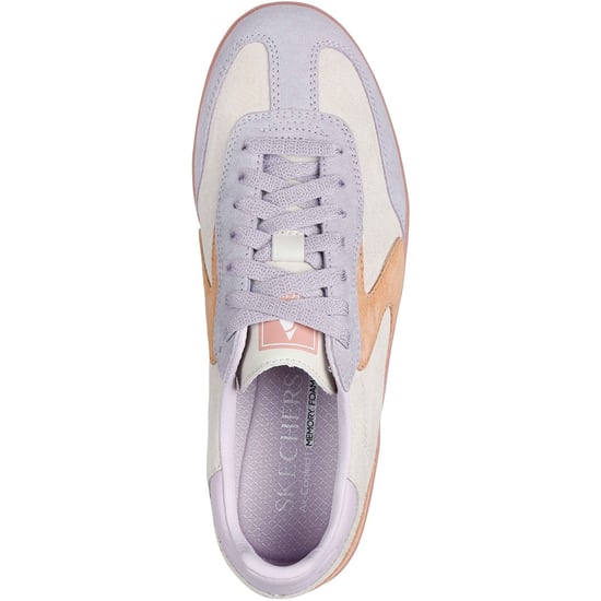 Skechers Hotshot For The Win Leren Dames Natuur/Multi Standaard Sneakers - Image 3