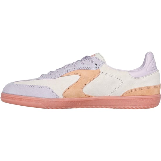Skechers Hotshot For The Win Leren Dames Natuur/Multi Standaard Sneakers - Image 4