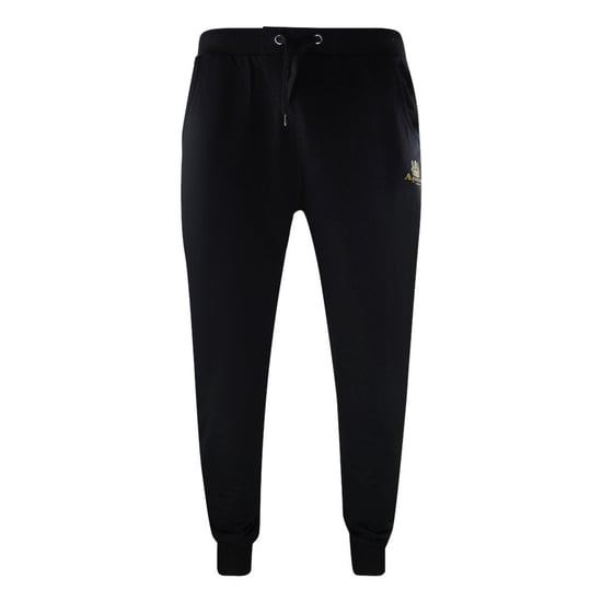 Aquascutum Heren Crest Crew Neck Tracksuit Set (Zwart) - Image 4
