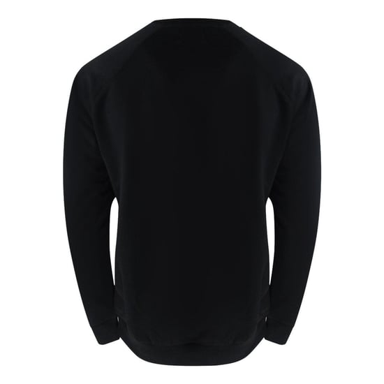 Aquascutum Mannen London Logo Crew Neck Trainingspak Set (Zwart) - Image 3